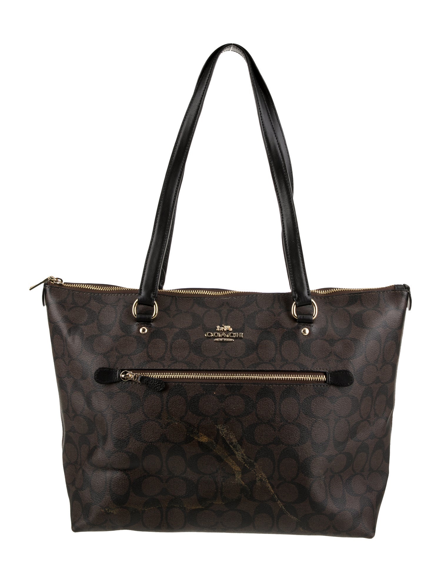 Coach Leather Messenger Bag